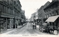 Richmond George Street towards station,street-townscape